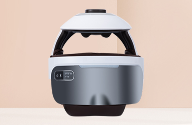 藍(lán)牙音樂(lè)頭眼一體按摩器